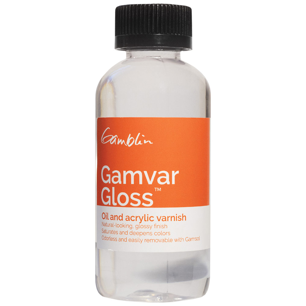 Gamblin Artists' Oil Color Gamvar Varnish Gloss 4.2oz