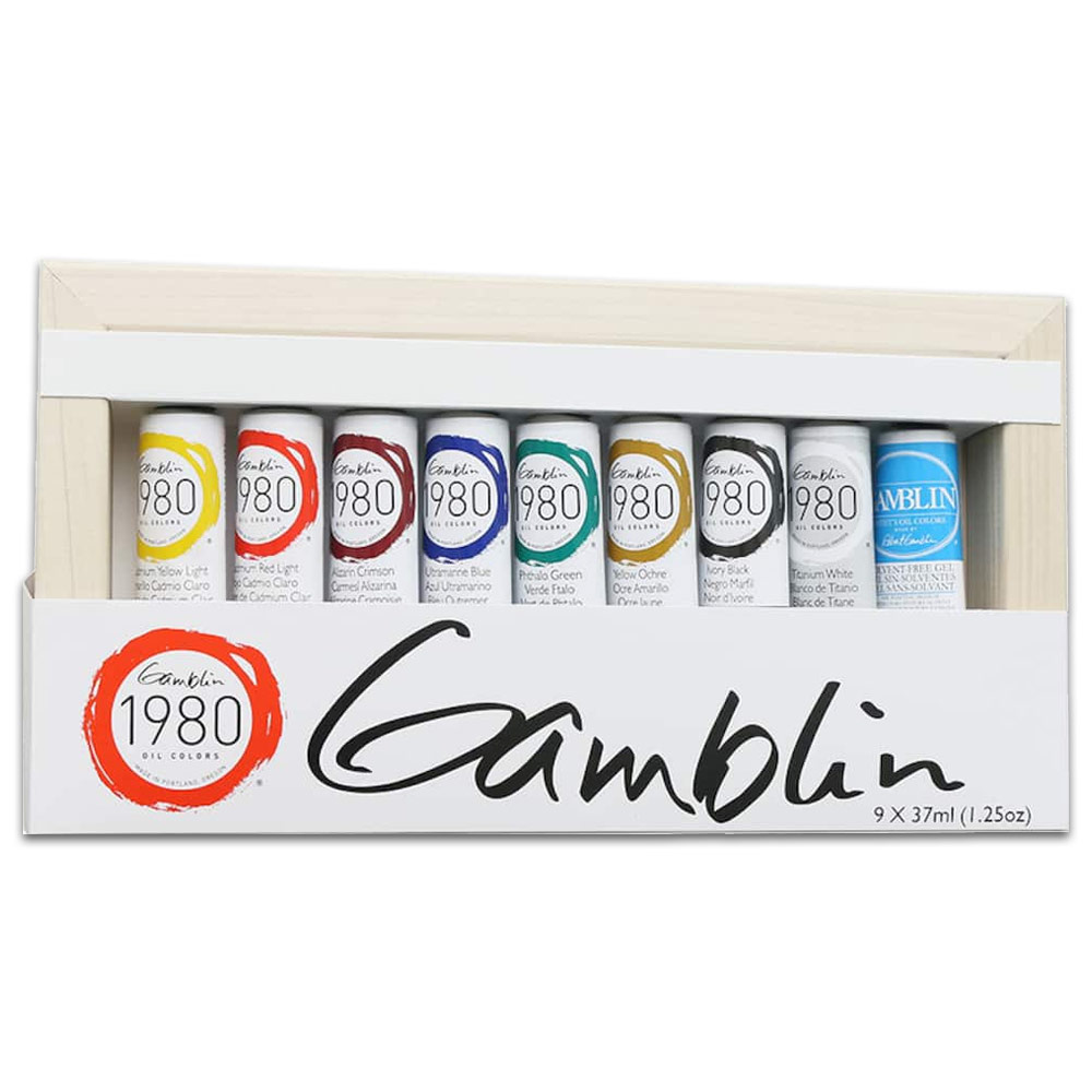Gamblin 1980 Oil Colors Introductory Set