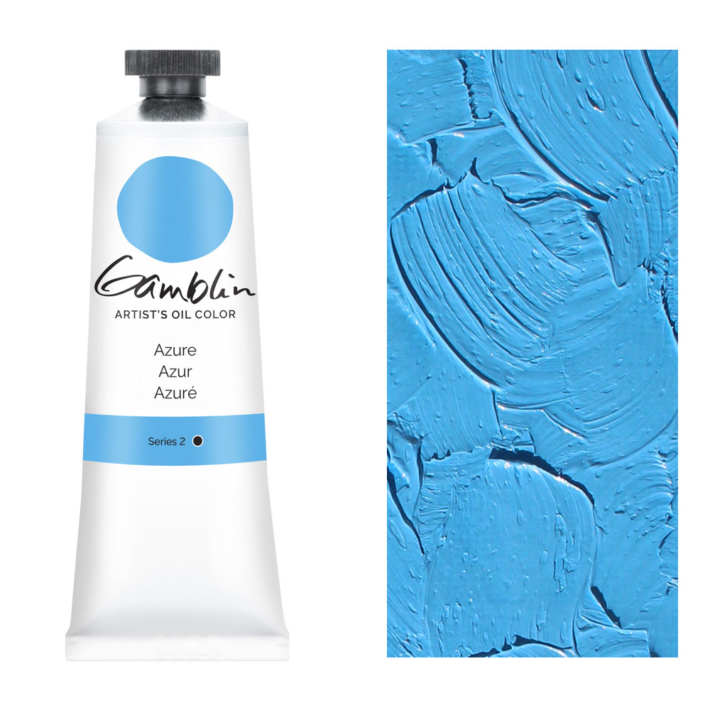 Gamblin Artist's Oil Colors 37ml Azure