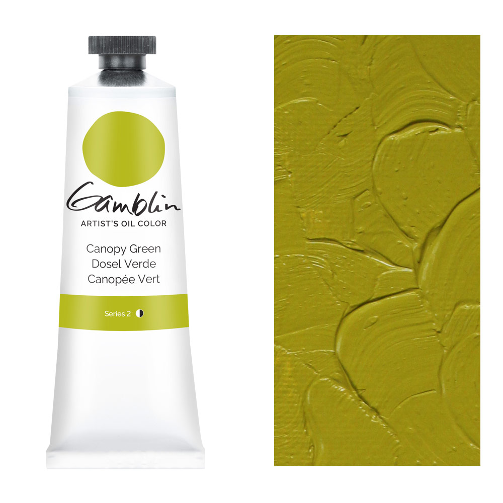 Gamblin Artist's Oil Colors 37ml Canopy Green