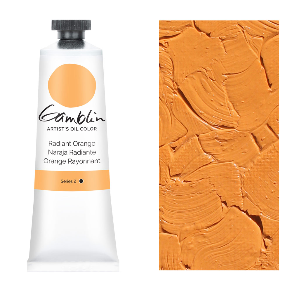 Gamblin Artist's Oil Colors 37ml Radiant Orange