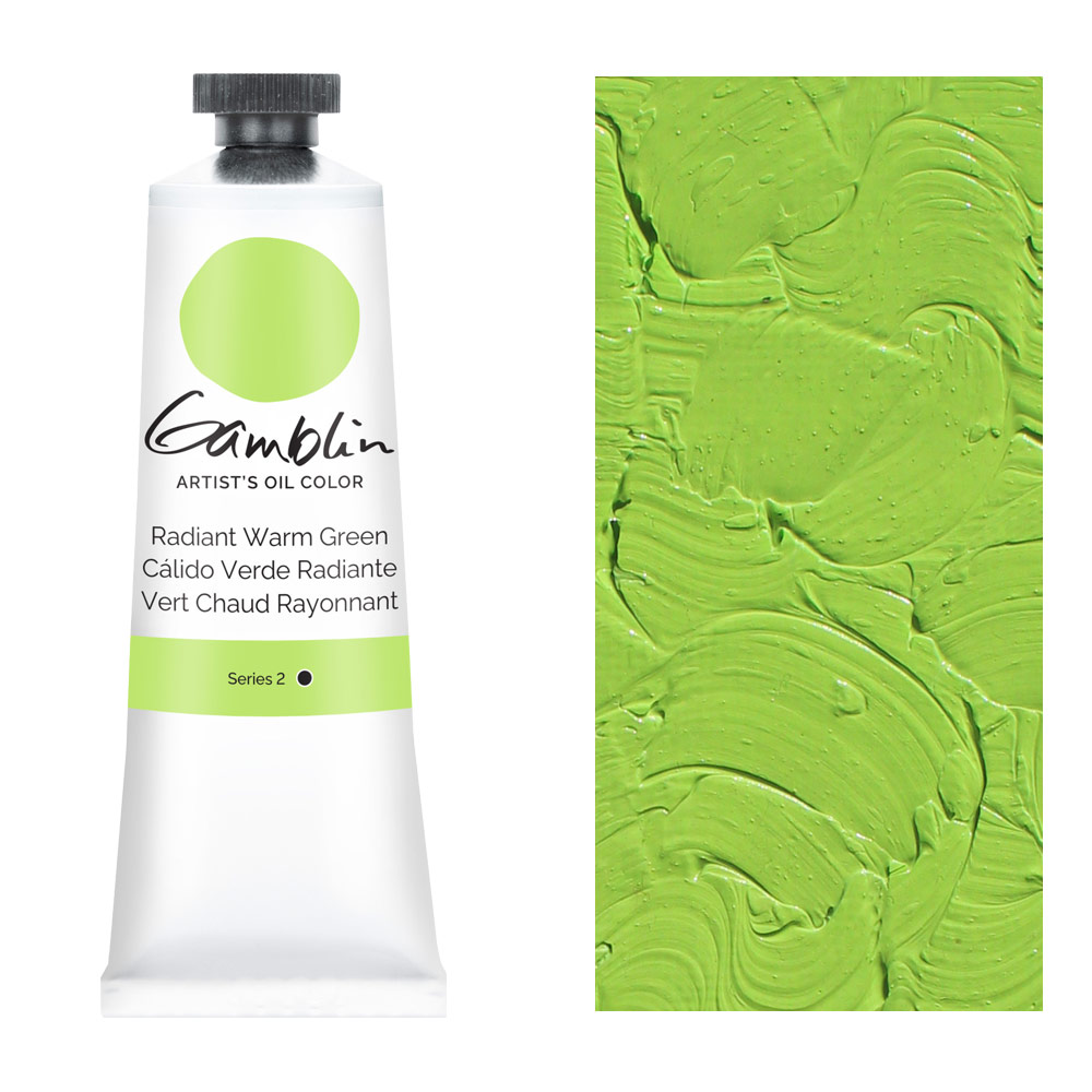 Gamblin Artist's Oil Colors 37ml Radiant Warm Green