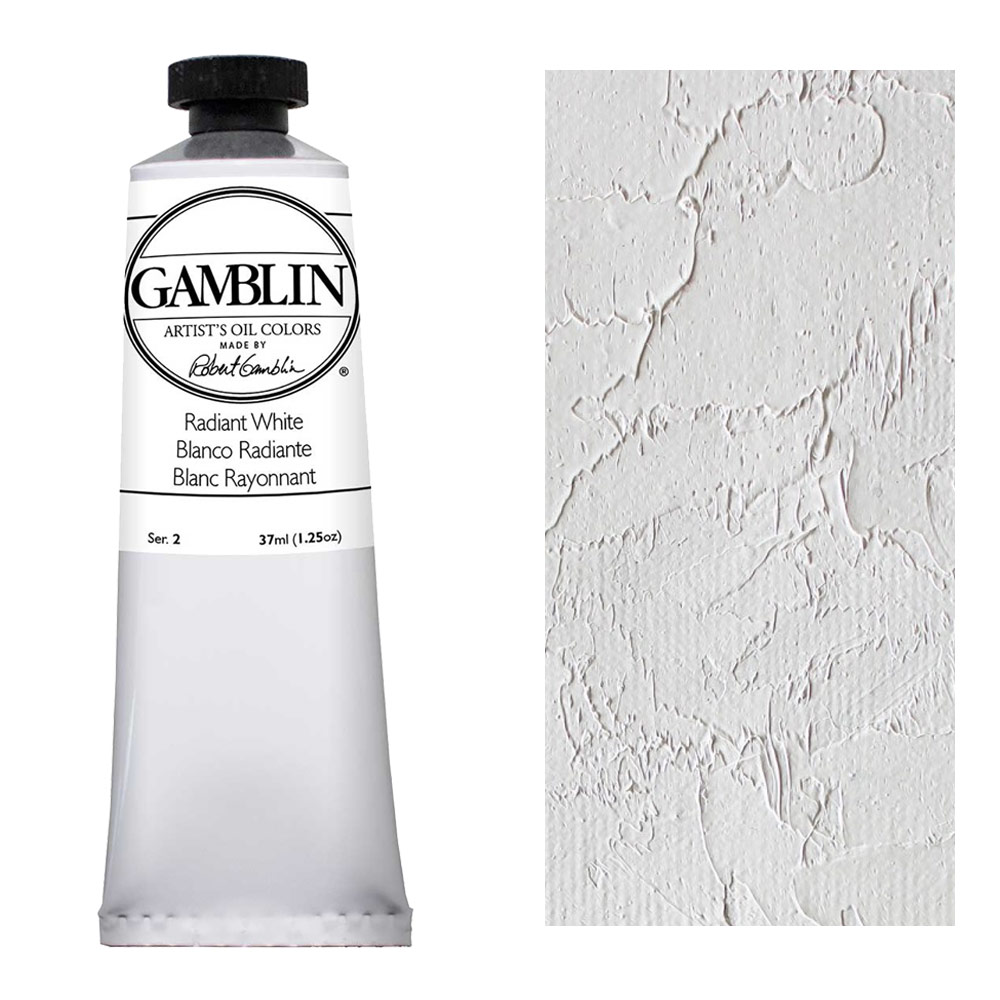 Gamblin Artist's Oil Colors 37ml Radiant White