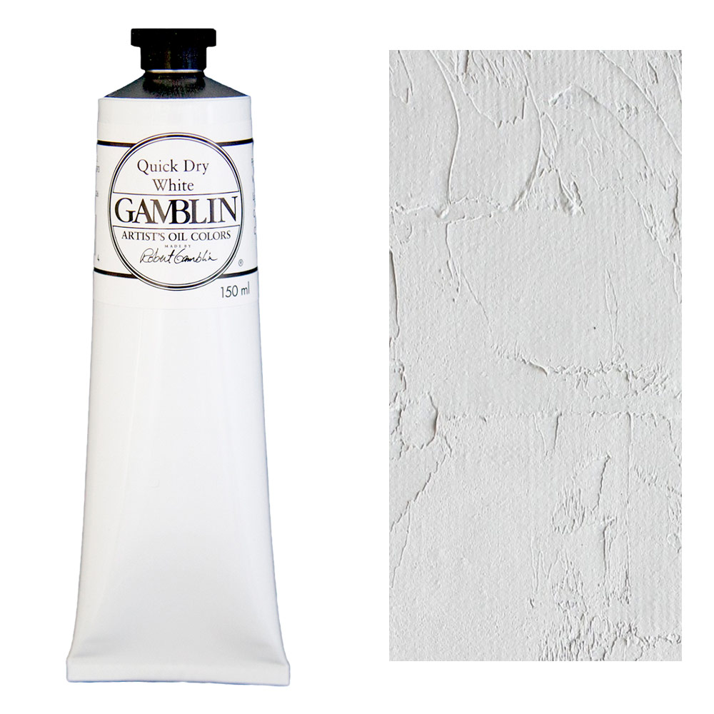 Gamblin Artist's Oil Colors 150ml Fast Dry Titanium White