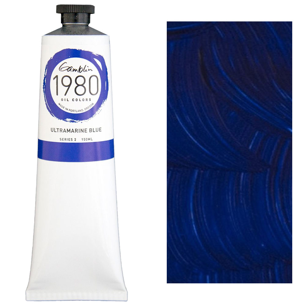 Gamblin 1980 Oil Colors 150ml Ultramarine Blue