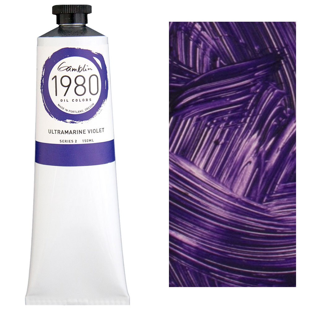 Gamblin 1980 Oil Colors 150ml Ultramarine Violet