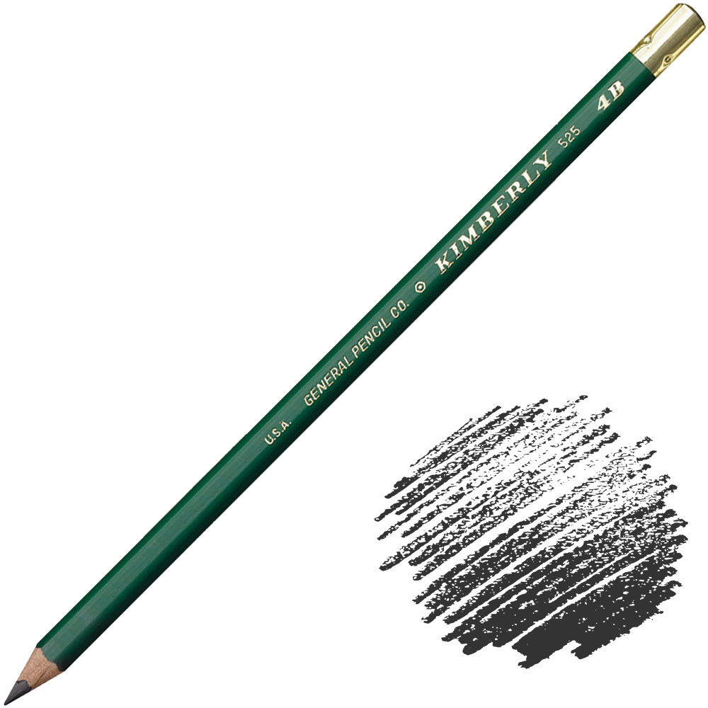 General's Kimberly #525 Graphite Pencil 4B