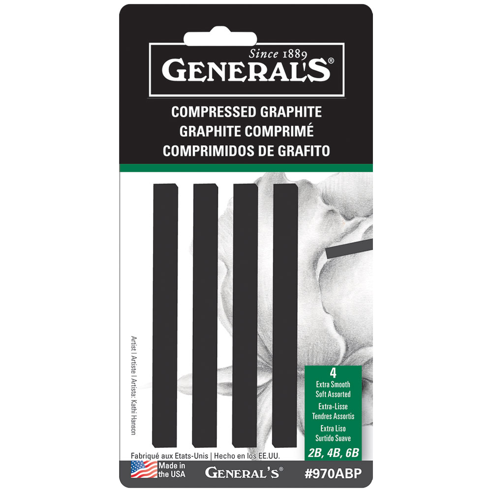 General's Graphite Stick 4 Set Assorted