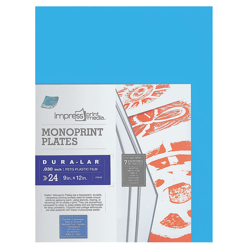 MONOPRINT PLATE .03" 9x12 24pk