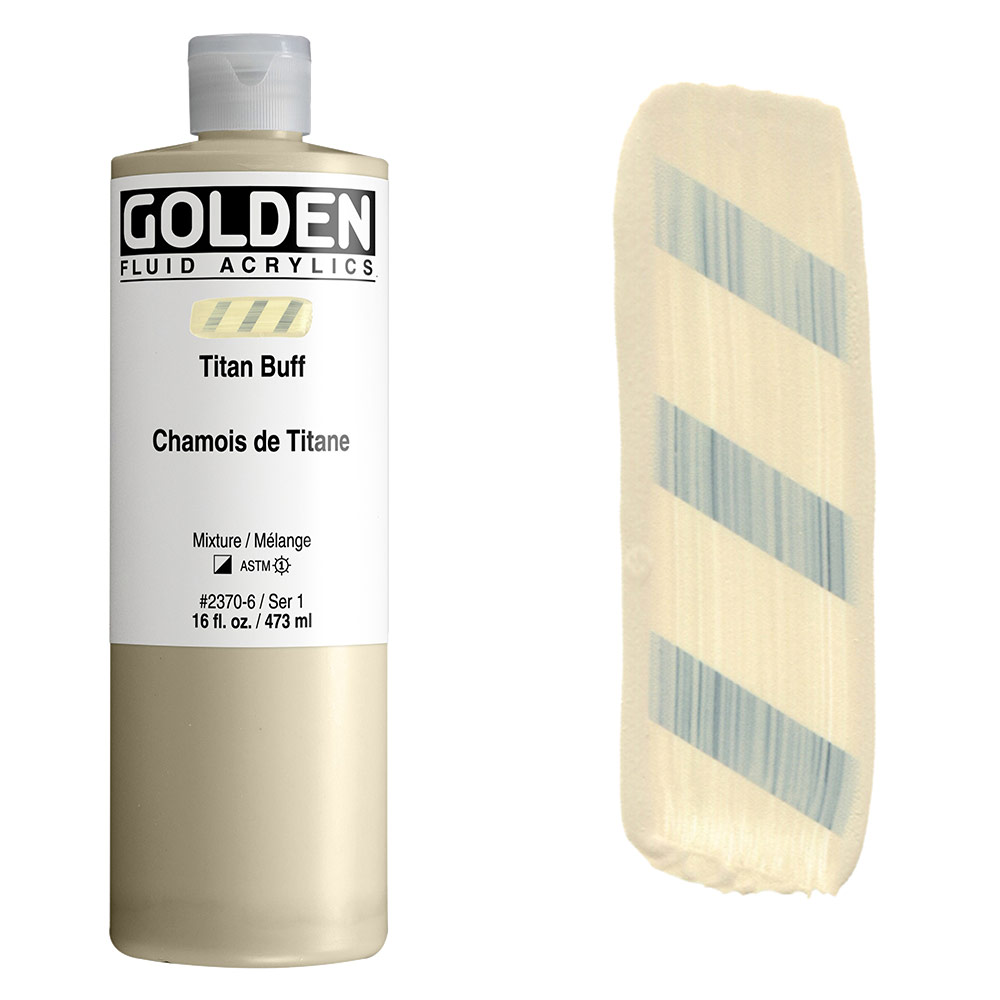 Golden Fluid Acrylics 16oz Titan Buff