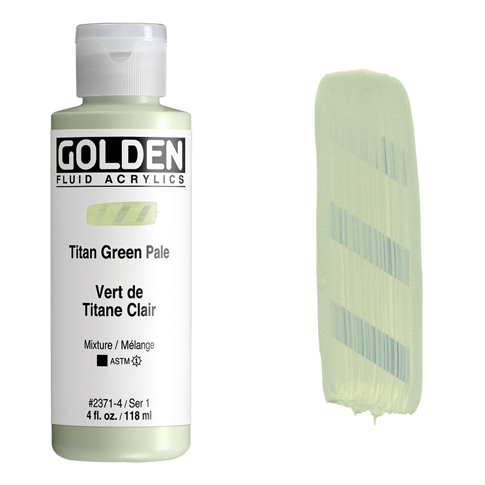 Golden Heavy Body Acrylic - Green Gold 4 oz.