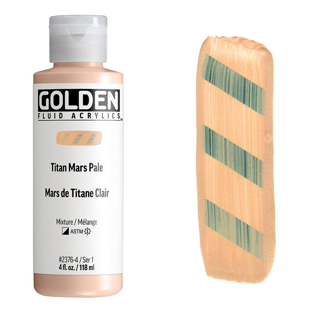 Golden Fluid Acrylics 4oz Titan Mars Pale