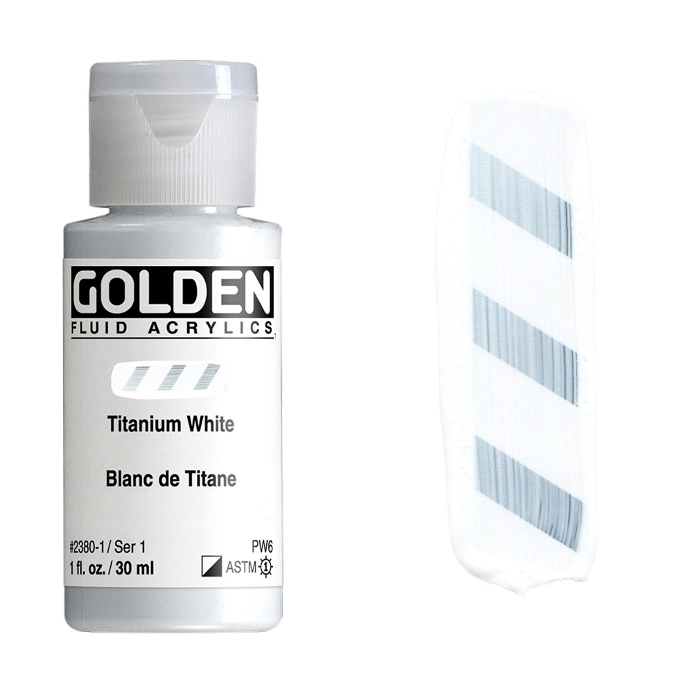 Titanium White (1oz Fluid Acrylic)