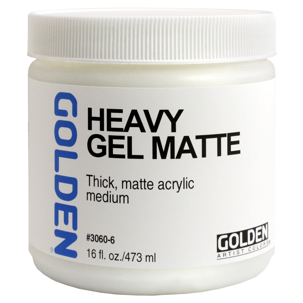 Golden Artist Colors Heavy Gel 16oz Matte