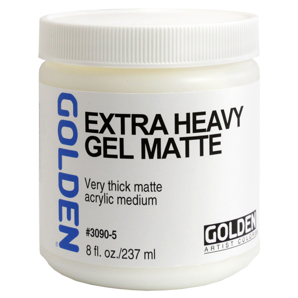 Golden Artist Colors Extra Heavy Gel 8oz Matte