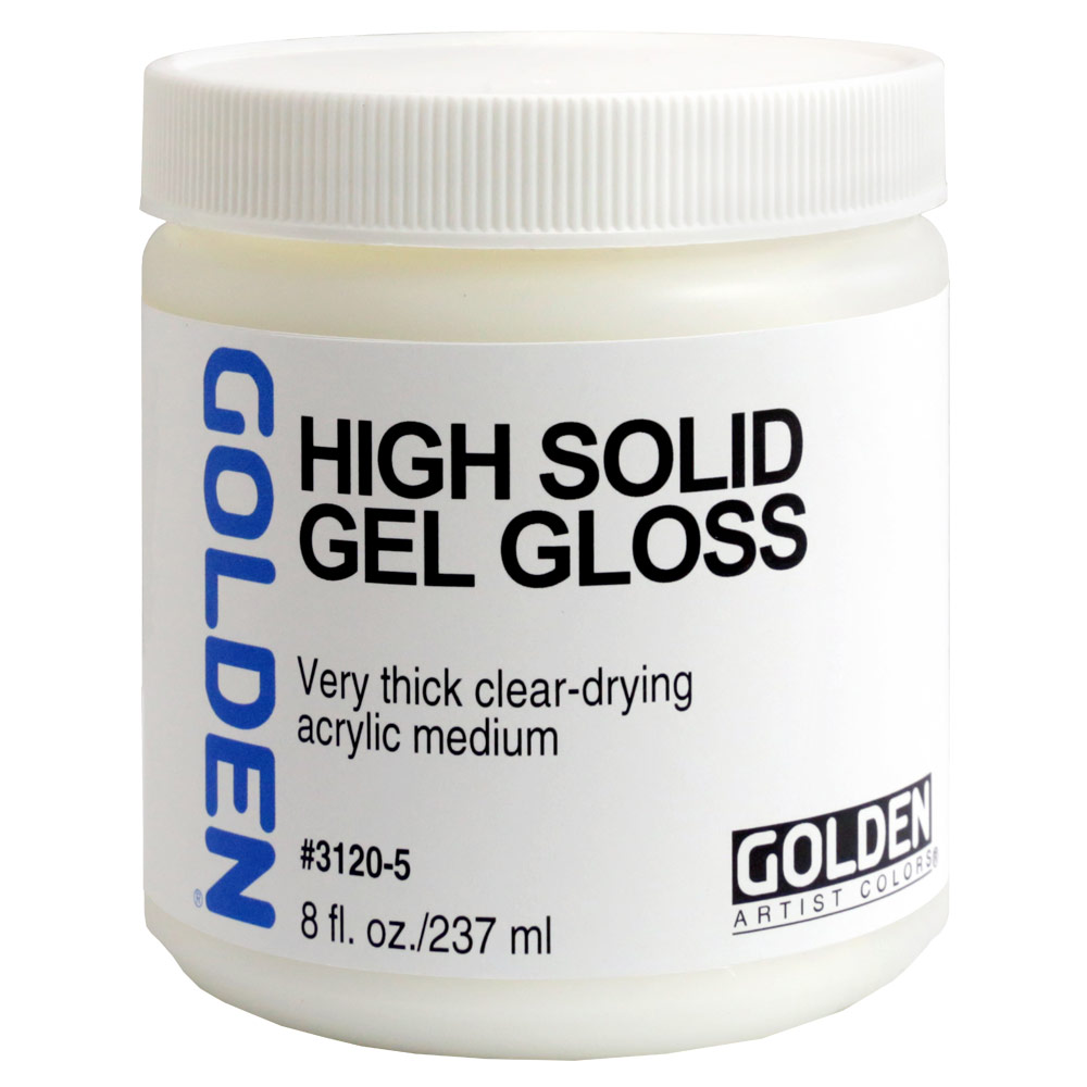 Golden Artist Colors High Solid Gel 8oz Gloss