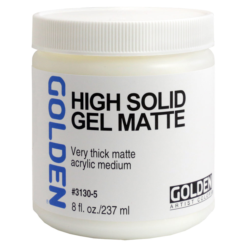 Golden Artist Colors High Solid Gel 8oz Matte