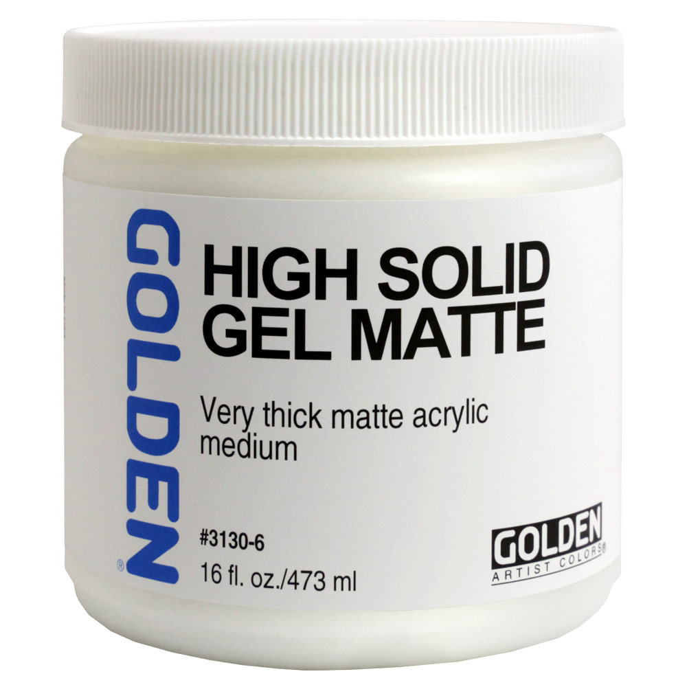 Golden Artist Colors High Solid Gel 16oz Matte