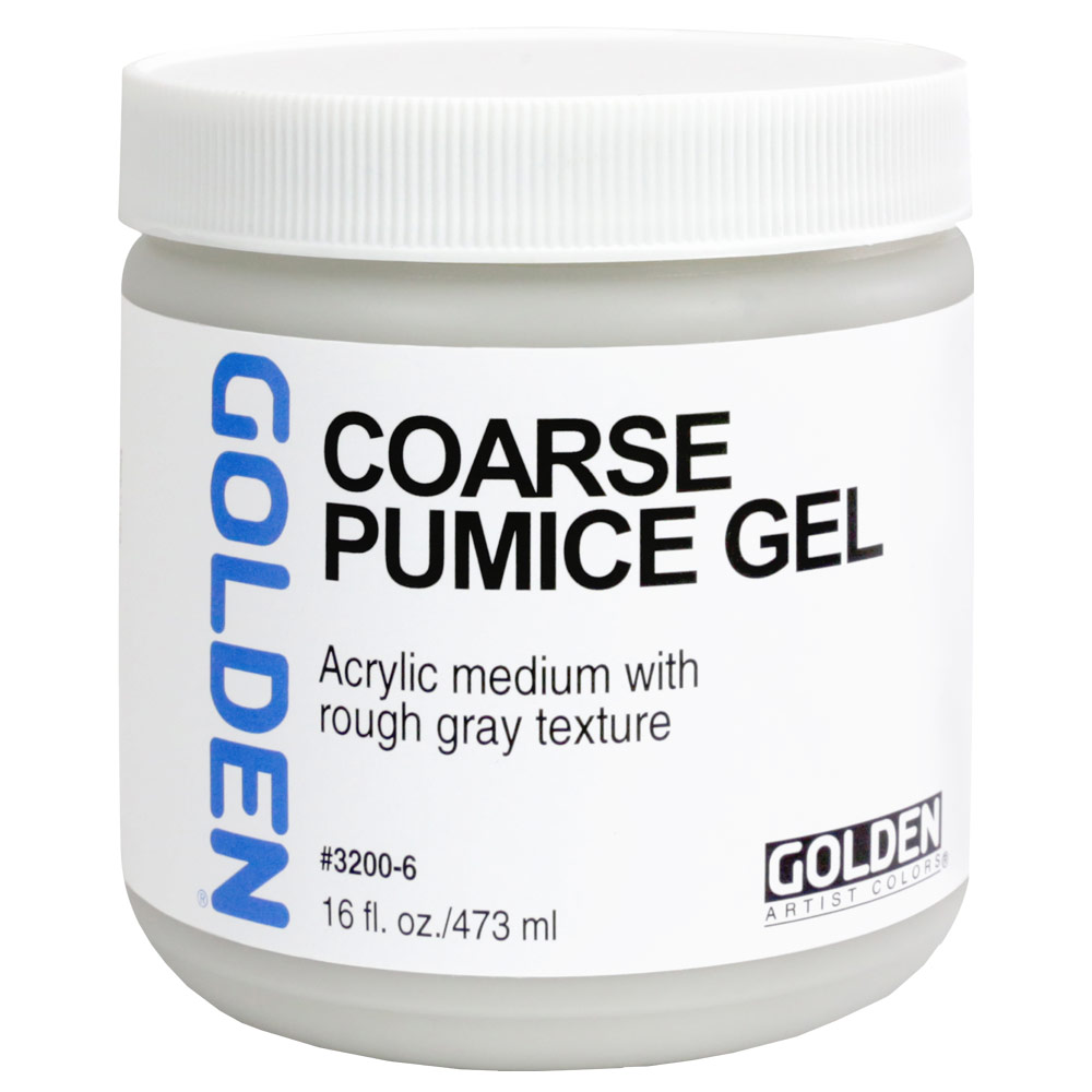 Golden Artist Colors Pumice Gel 16oz Coarse