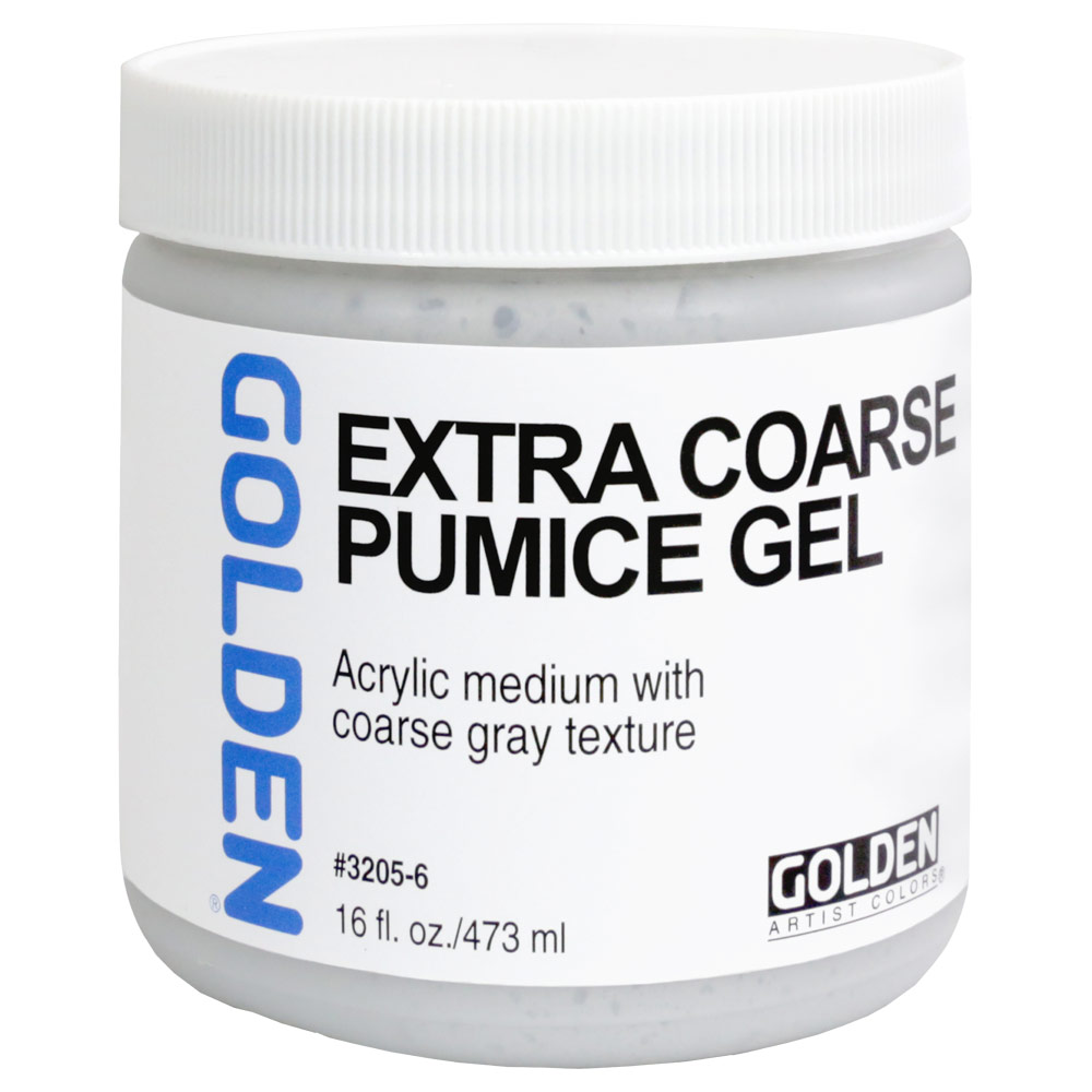 Golden Artist Colors Pumice Gel 16oz Extra Coarse