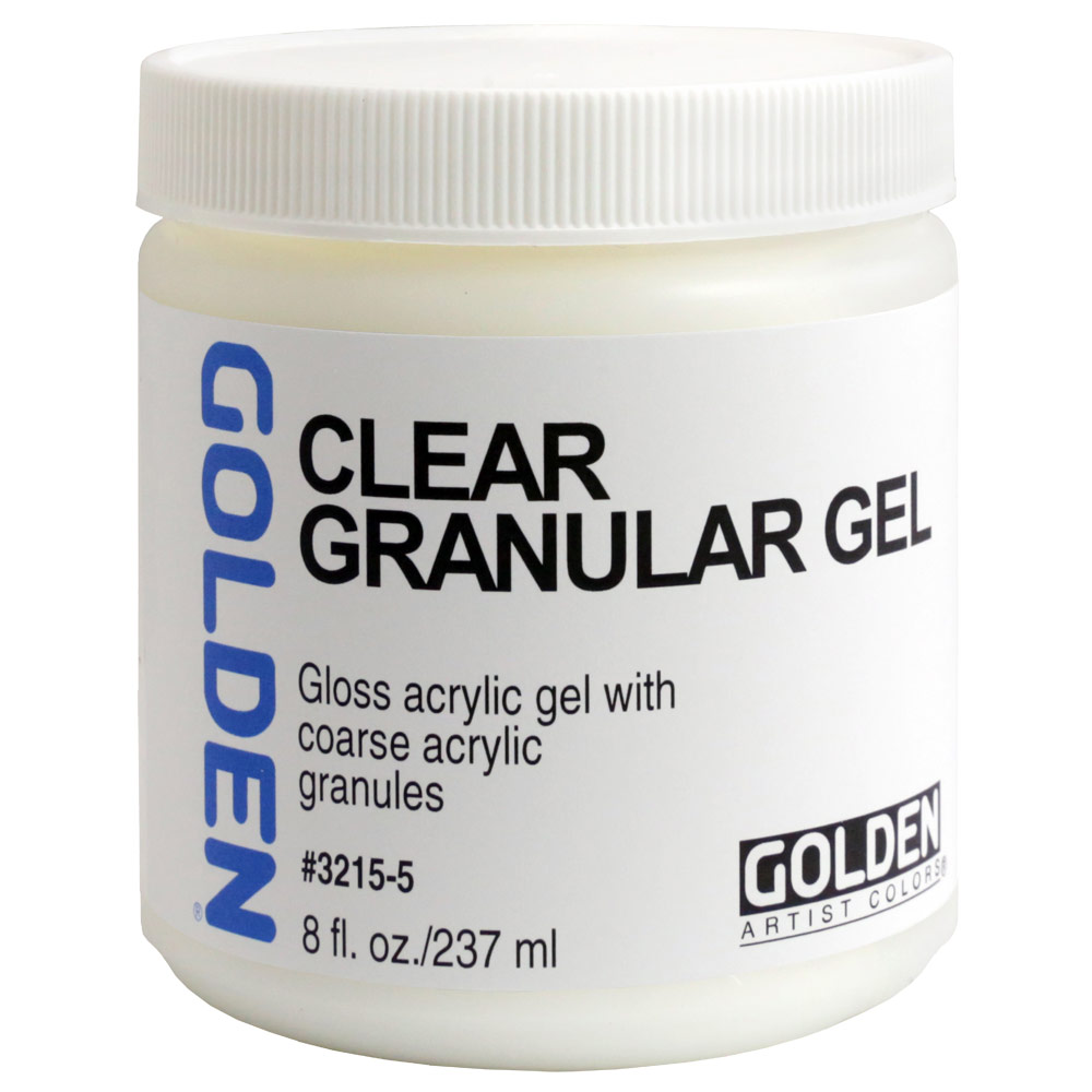 Golden Artist Colors Clear Granular Gel 8oz