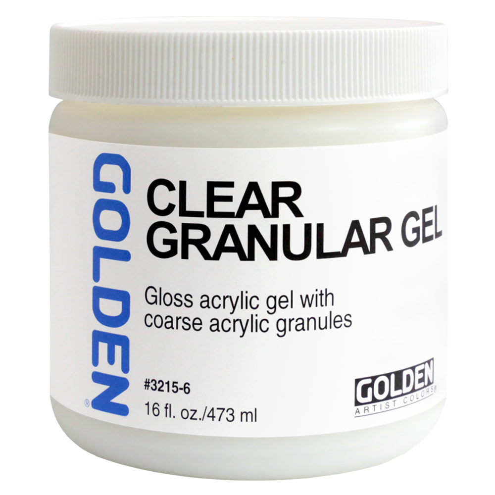 Golden Artist Colors Clear Granular Gel 16oz