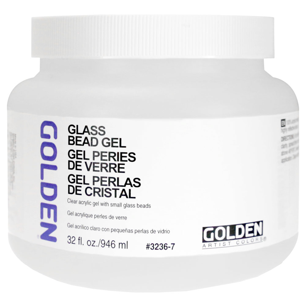 Golden Artist Colors Glass Bead Gel 32oz