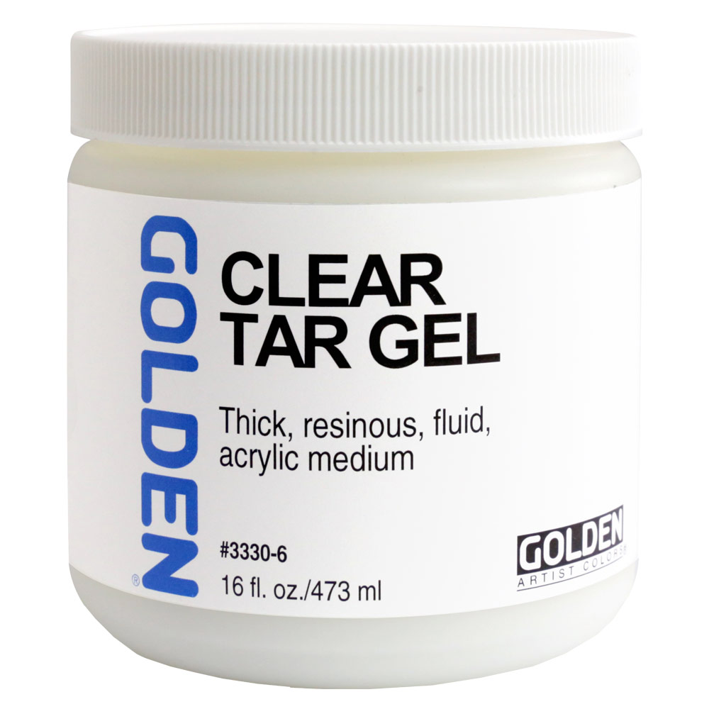 Golden Artist Colors Clear Tar Gel 16oz