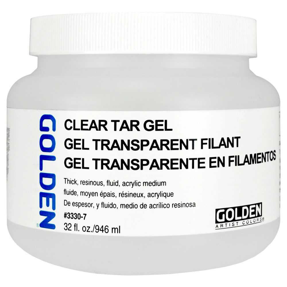 Golden Artist Colors Clear Tar Gel 32oz