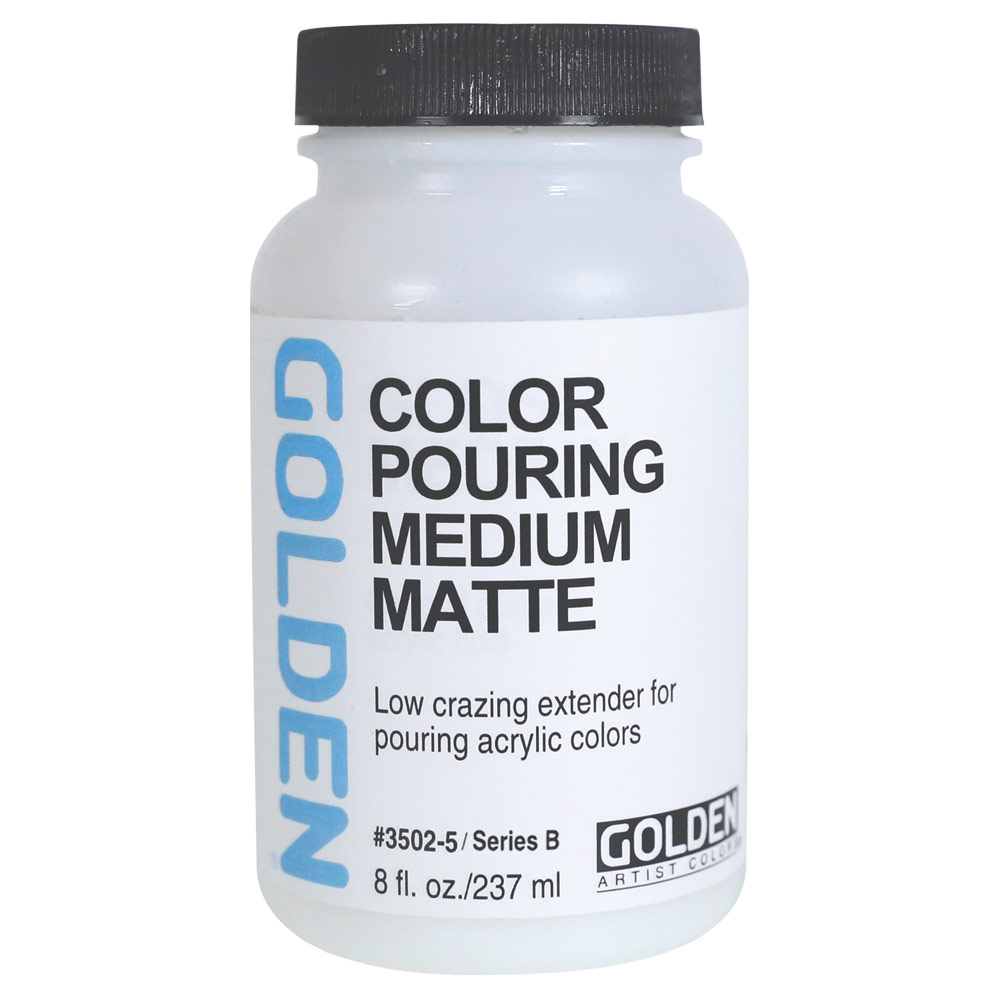 Golden Artist Colors Color Pouring Medium 8oz Matte