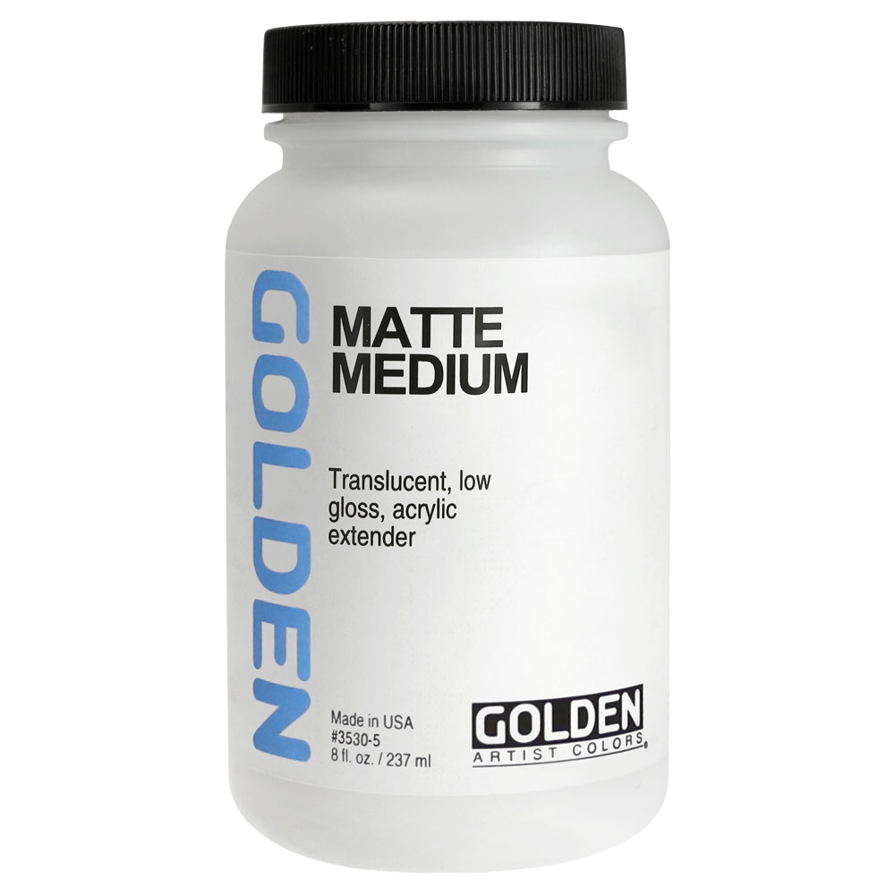 Golden Artist Colors Matte Medium 8oz