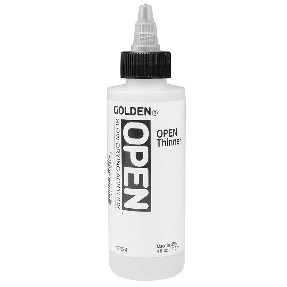 Golden OPEN Slow-Drying Acrylics Thinner 4oz