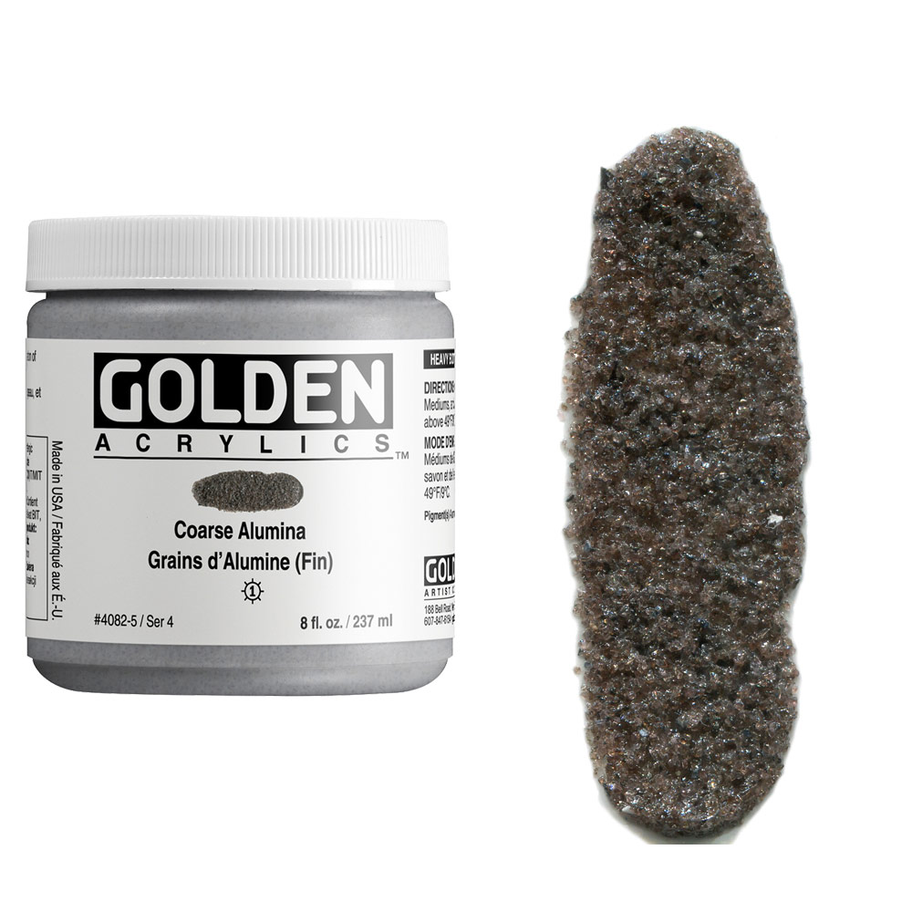 Golden Acrylics Heavy Body 8oz Coarse Alumina