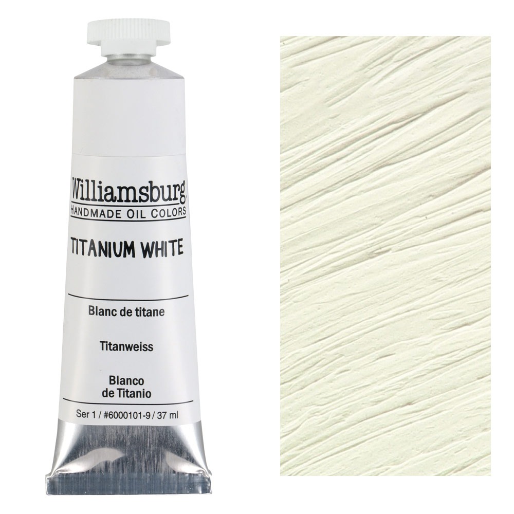 Williamsburg Handmade Oil Colors 37ml Titanium White