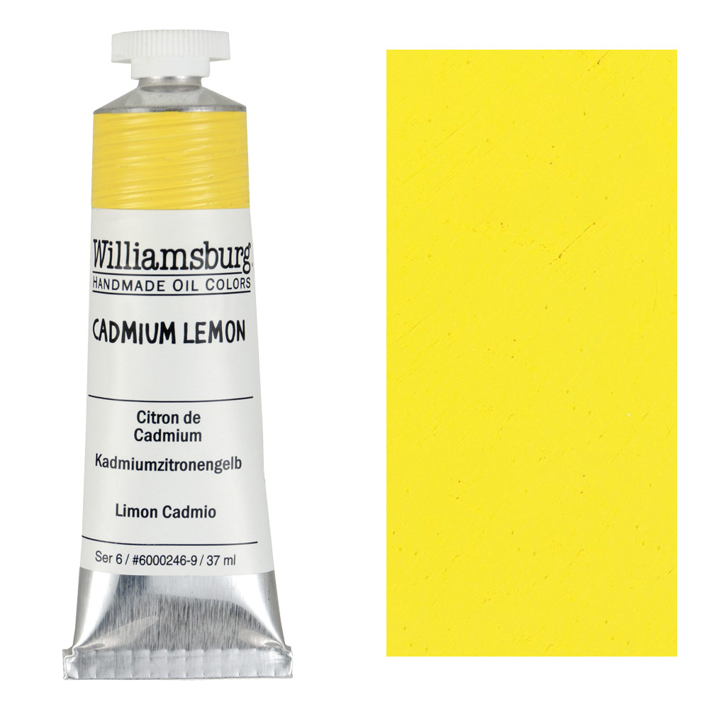 Williamsburg Handmade Oil Colors 37ml Cadmium Lemon