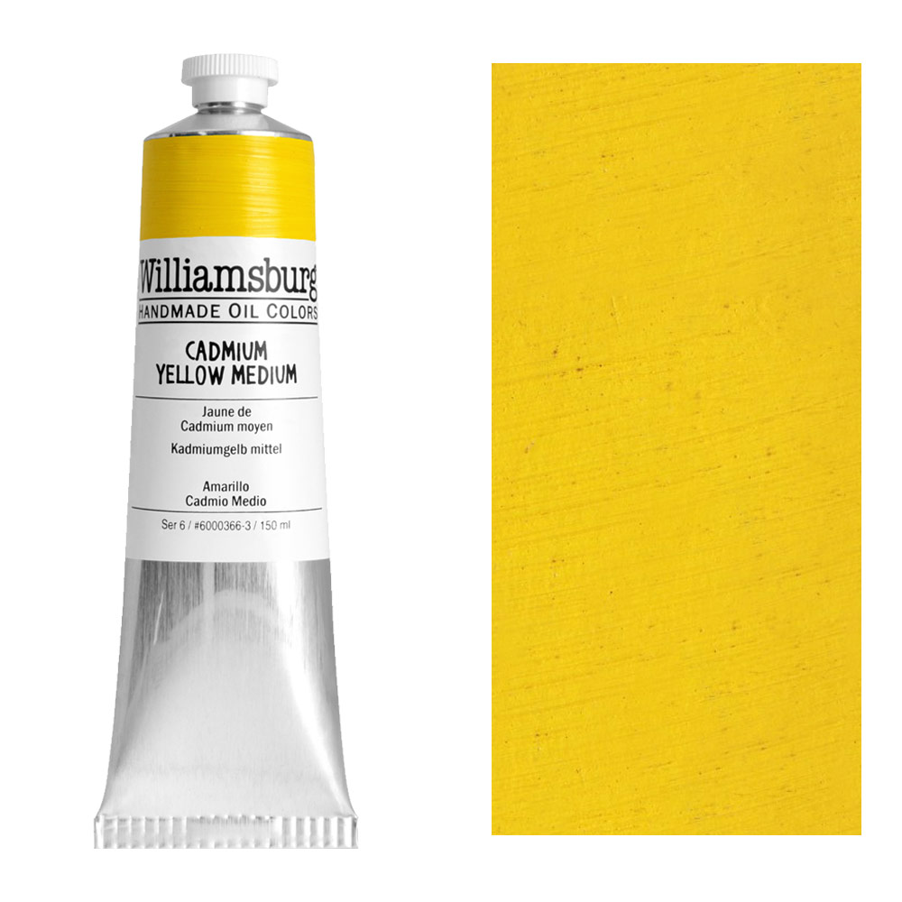 Williamsburg Handmade Oil Colors 150ml Cadmium Yellow Medium
