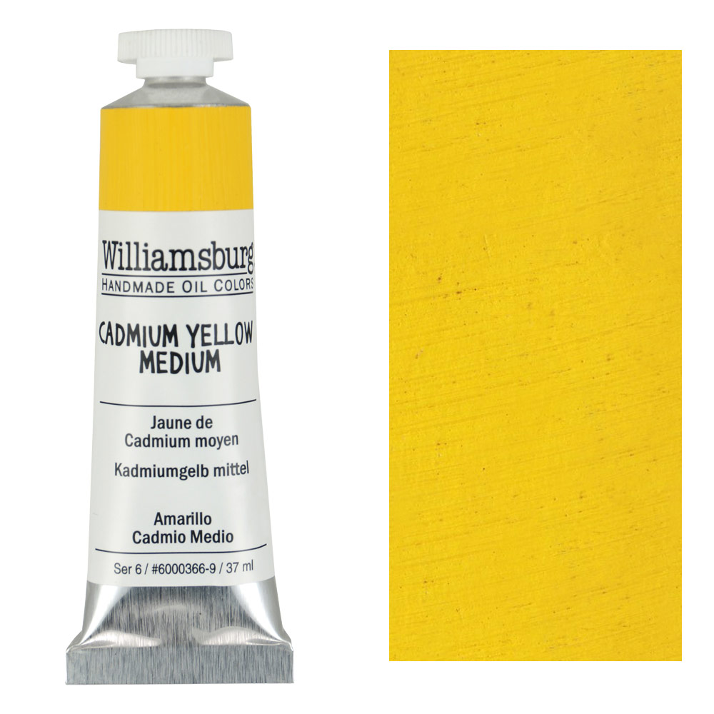 Williamsburg Handmade Oil Colors 37ml Cadmium Yellow Medium