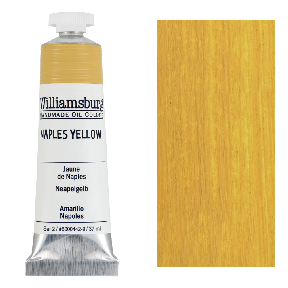 Williamsburg Handmade Oil Colors 37ml Naples Yellow