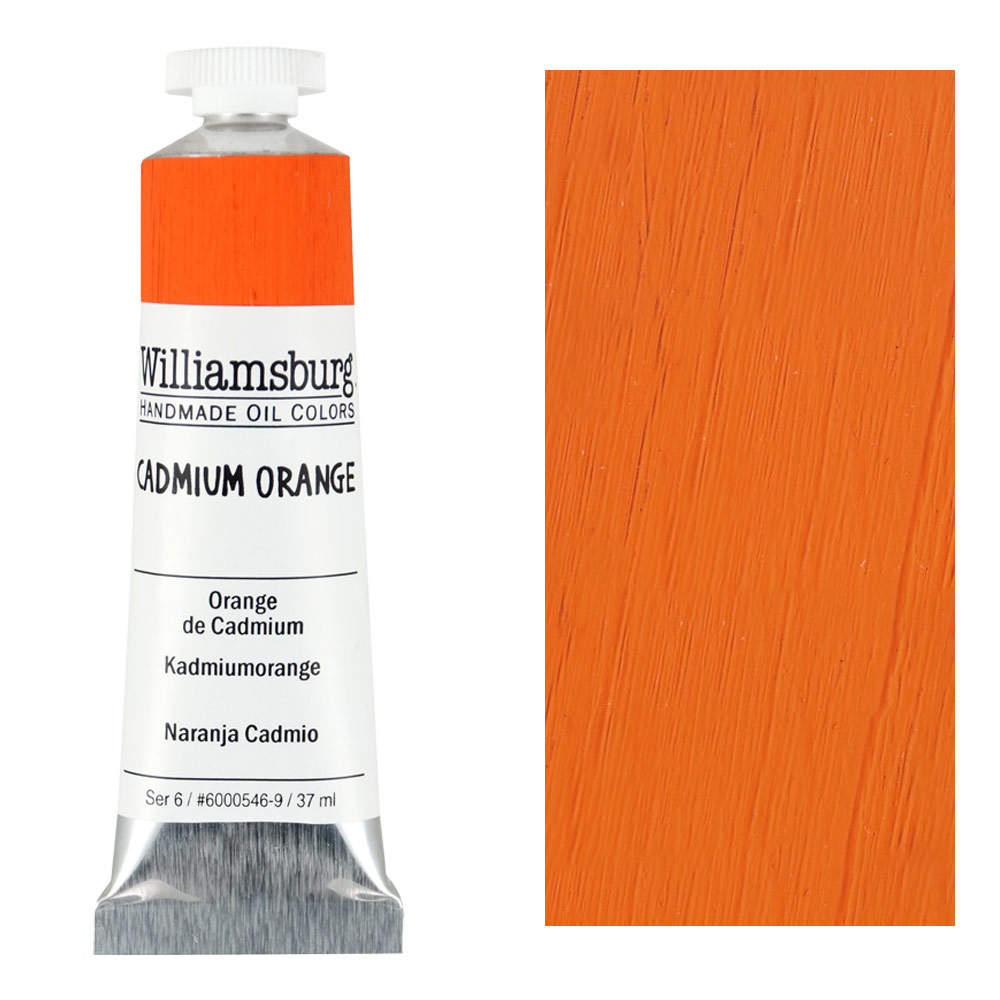Williamsburg Handmade Oil Colors 37ml Cadmium Orange