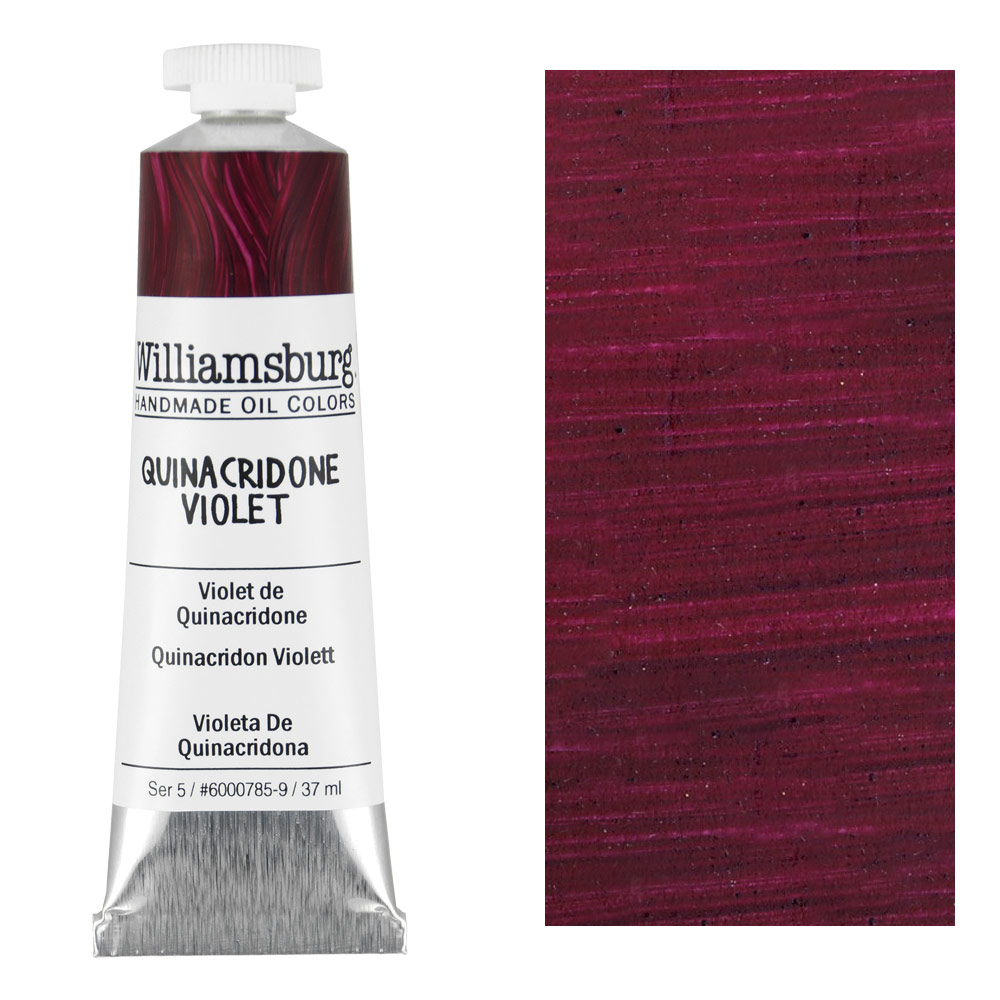 Williamsburg Handmade Oil Colors 37ml Quinacridone Violet