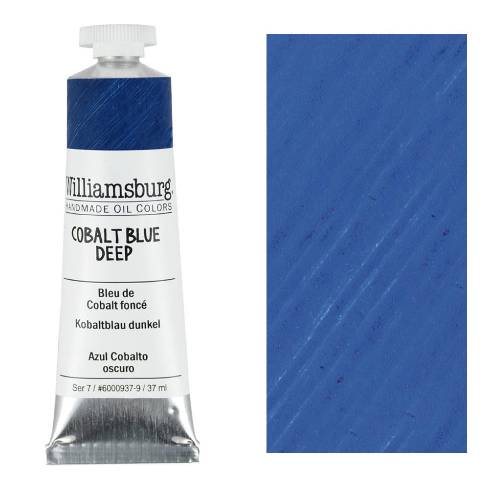 Williamsburg Handmade Oil Colors 37ml Cobalt Blue Deep