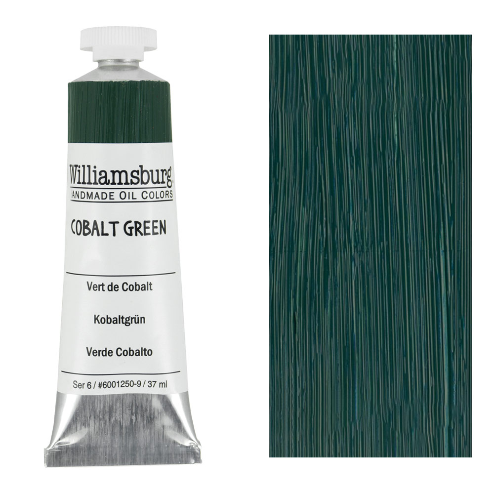 Williamsburg Handmade Oil Colors 37ml Cobalt Green