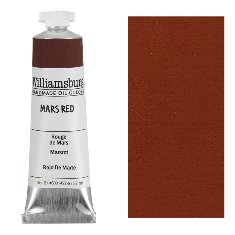 Williamsburg Handmade Oil Colors 37ml Mars Red