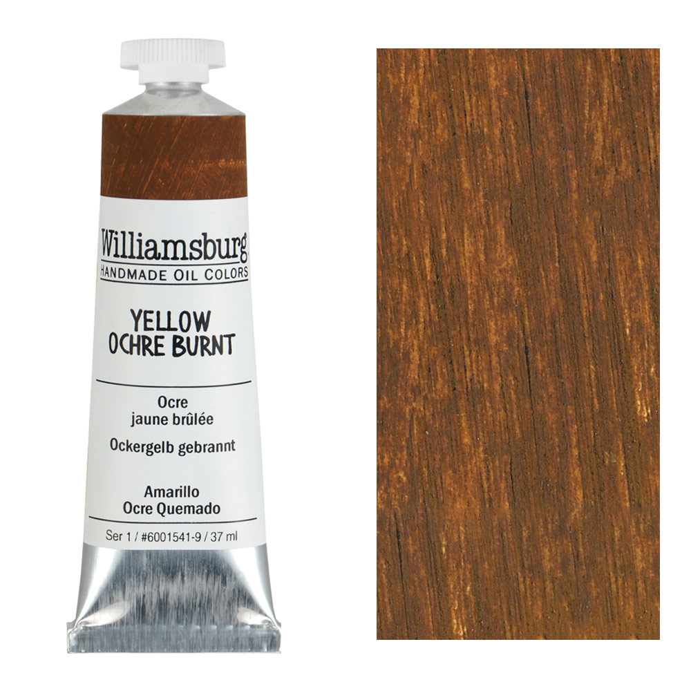 Williamsburg Handmade Oil Colors 37ml Yellow Ochre Burnt