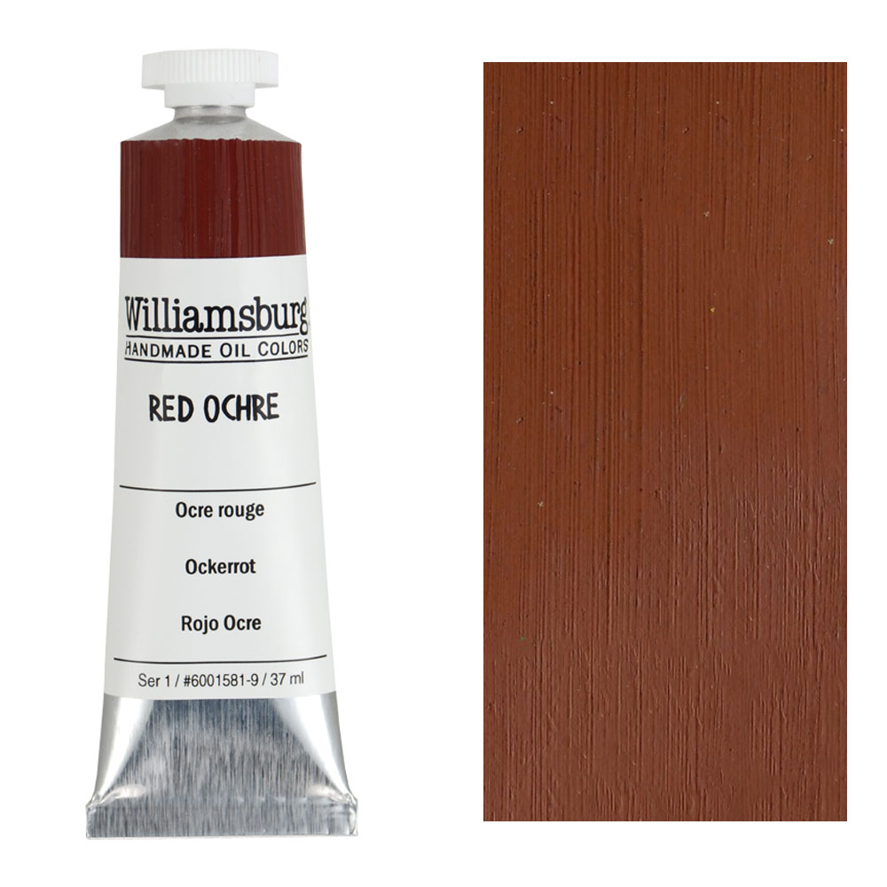 Williamsburg Handmade Oil Colors 37ml Red Ochre