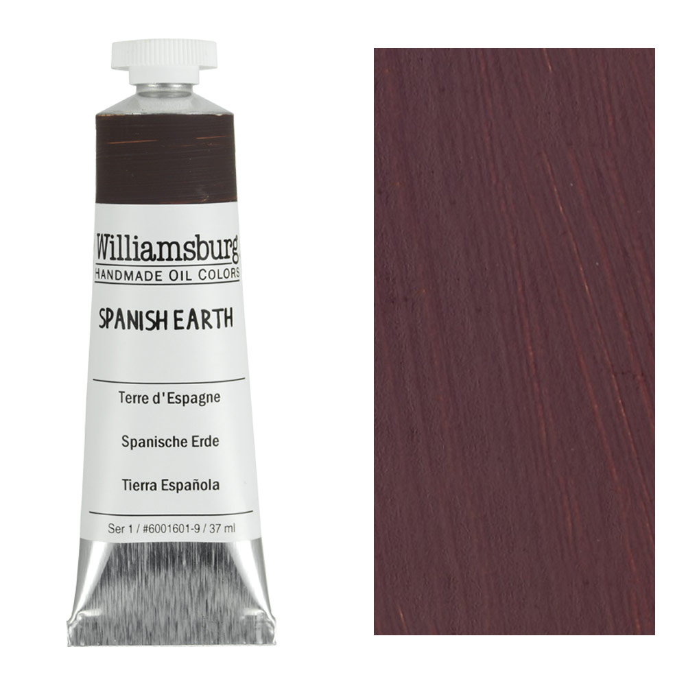Williamsburg Handmade Oil Colors 37ml Spanish Earth