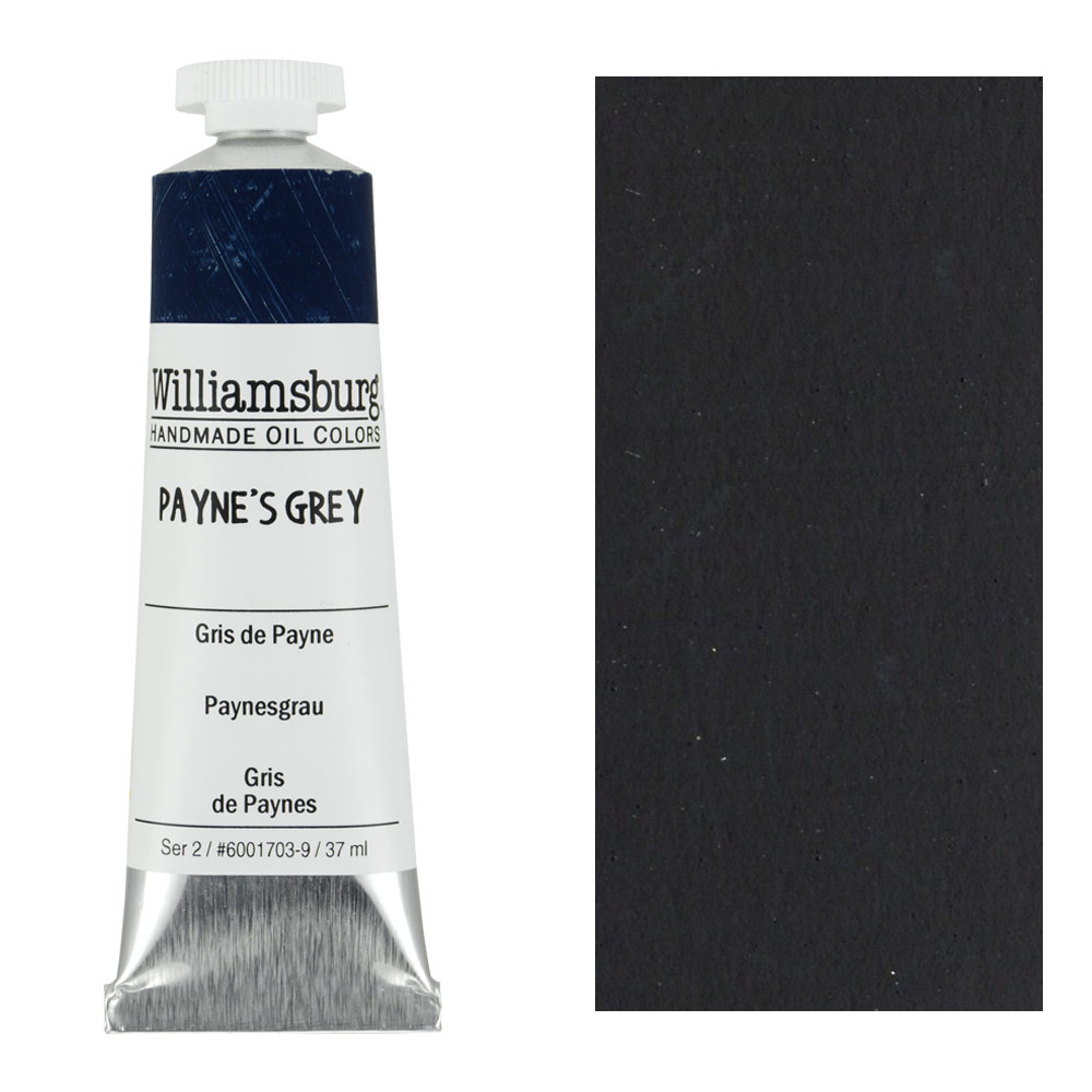 Williamsburg Handmade Oil Colors 37ml Payne's Grey