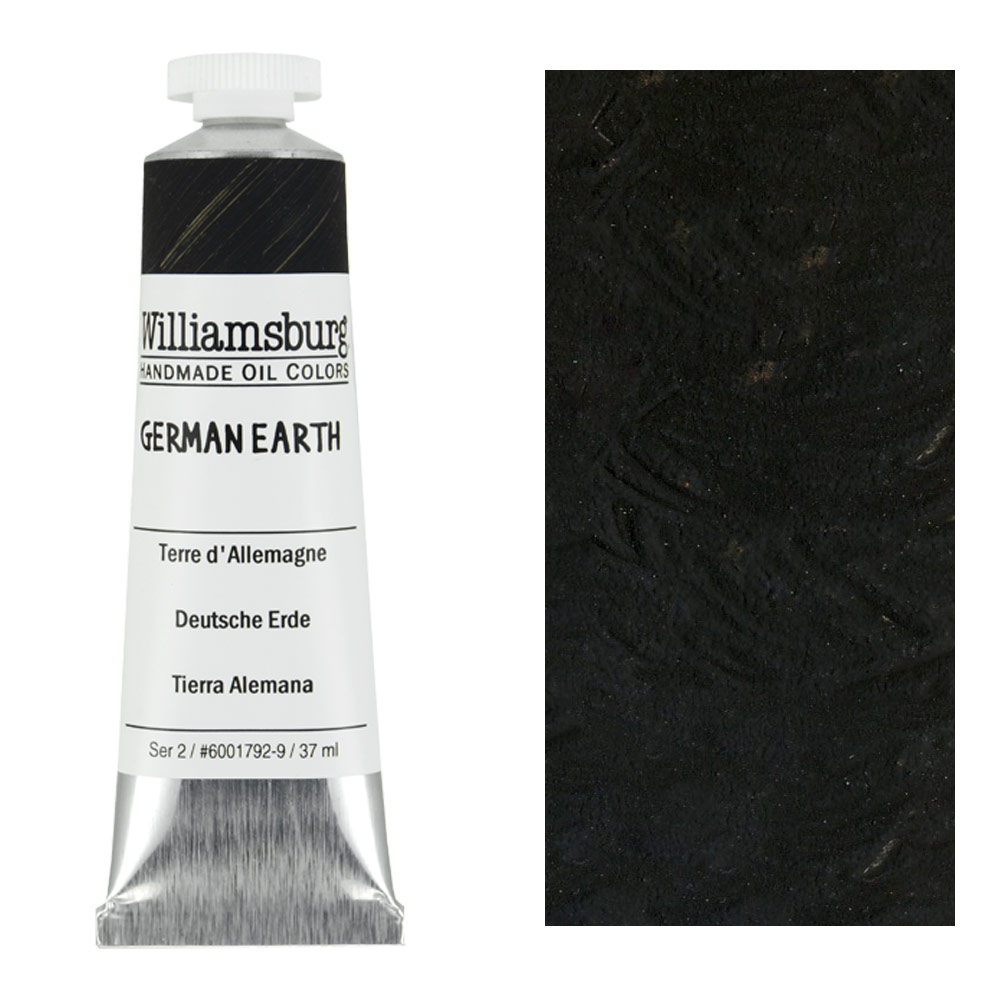 Williamsburg Handmade Oil Colors 37ml German Earth
