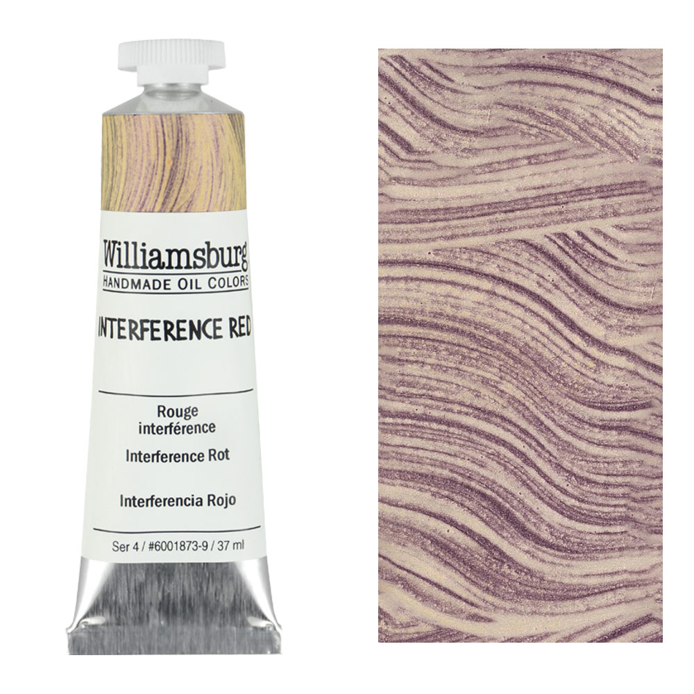 Williamsburg Handmade Oil Colors 37ml Interference Red