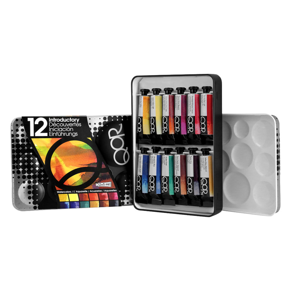 QoR Modern Watercolor 5ml x 12 Set Introductory